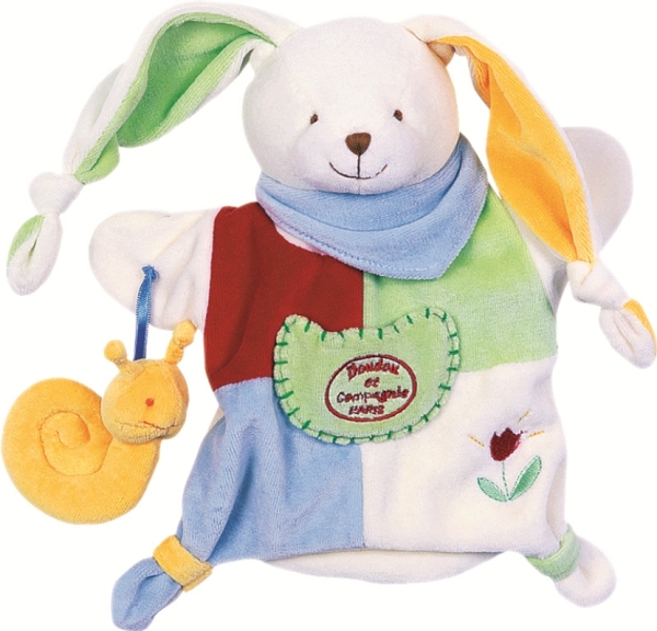 Doudou et Compagnie Marionnette Lapin et Escargot